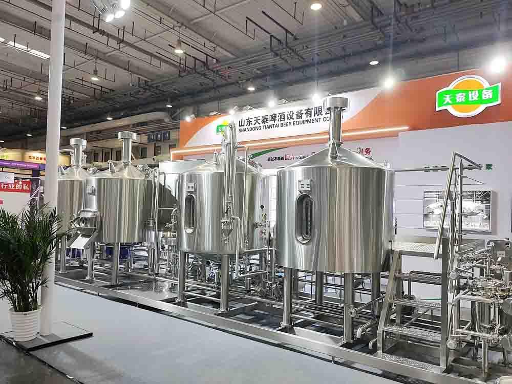 1000L 4 vessel automatic brewery